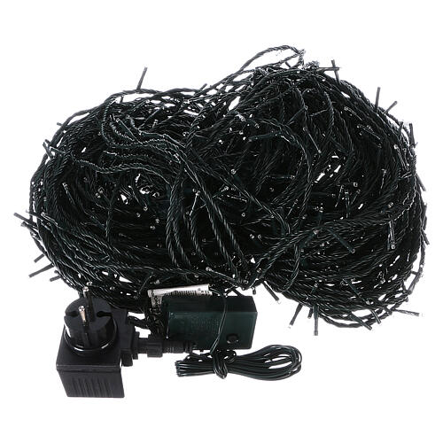 Christmas lights green string multi-colour 1000 LEDs with remote control 100 m 6