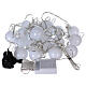 Christmas globe lights 20 multi-color with external flash control unit 7.6 m s9