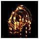 Christmas string lights, 20 warm white LEDs battery operated s1