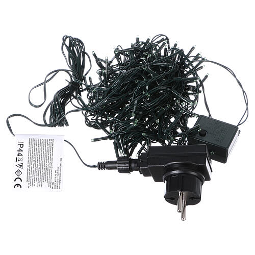 Christmas string lights 192 green LEDS with control unit 8 m 3