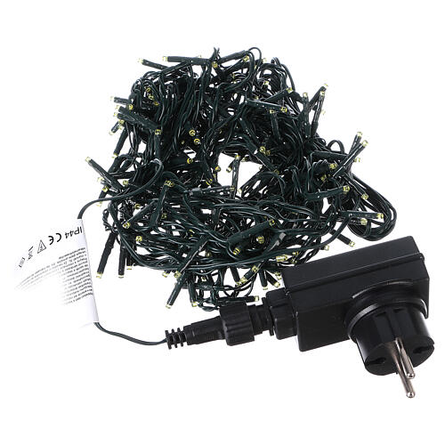 Christmas lights 192 yellow LEDs with control unit 8 m 6