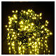 Christmas lights 192 yellow LEDs with control unit 8 m s1