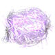 Guirlande Noël chaîne blanche 192 Leds violets extérieur boîtier programmes lumineux 8 m s2