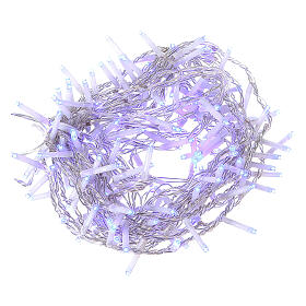 Christmas string lights, 192 blue LED with flash control unit 8 m