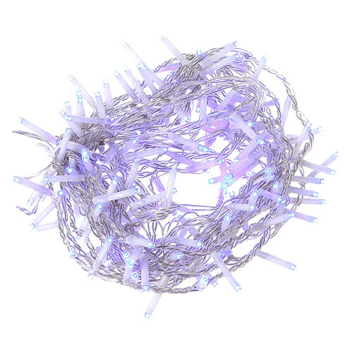 Christmas string lights, 192 blue LED with flash control unit 8 m 2