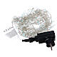 Christmas string lights, 192 blue LED with flash control unit 8 m s5