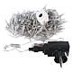 Christmas string lights, 240 warm white LEDs with external switch 12 cm s5