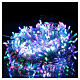 Luce di Natale catena 500 led multicolori esterni interruttore 25 m s1