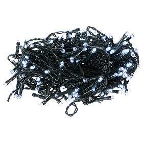 Battery operated Christmas string lights, 160 white LEDs 16 m