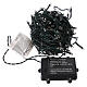 Battery powered Christmas lights, 160 warm white LEDs 16 m s5