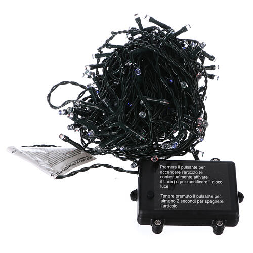 Świąteczne lampki, łańcuch 160 wielokolorowych LED, do użytku na zewnątrz, długość 16 m 3