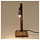 Lampion z osłonką i piedestałem 10x5x5 cm, szopka 6-8 cm, niskie napięcie s3