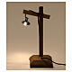 Lampion z osłonką i piedestałem 10x5x5 cm, szopka 6-8 cm, niskie napięcie s4