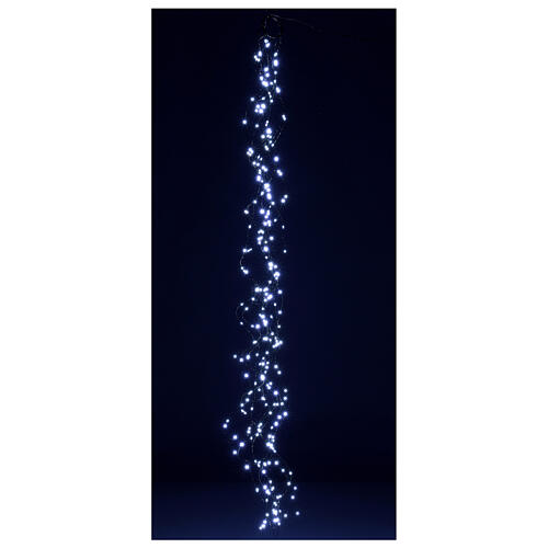 Lichterkette als Vorhang weihnachtliches kaltweiß 294 LEDs, 220V 1