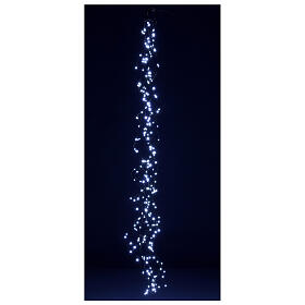 Curtain lights for Christmas cold white 294 nano LED 220V