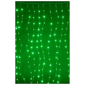 Lichterkette mit Fernbedienung als Vorhang bunt 240 LEDs