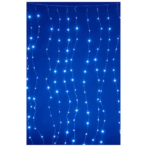 Curtain lights for Christmas 240 super Nano LED multi-colour with remote control 2