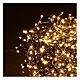 Christmas lights 1200 white warm LEDs with light options external control s2