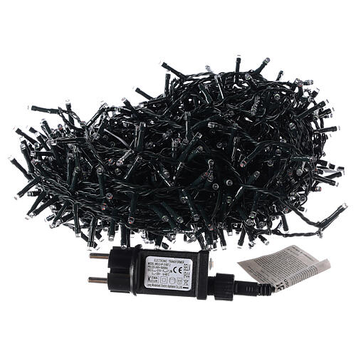 Świąteczne lampki, łańcuch 800 wielokolorowych LED, z 8 trybami świecenia 6