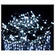 Christmas lights, 200 cold white LEDS external remote control 220V s1