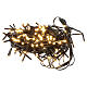 Christmas lights, 220 warm white LEDs with remote control 220V s3