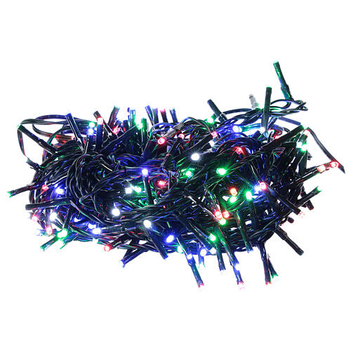 Christmas lights, 200 multi-colour LEDs with remote control 220V 2