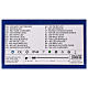 Cadena luminosa 500 led blanco frío cable transparente exterior 220V s3