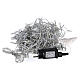 Christmas lights, 500 LEDs cold white clear cable for outdoors 220V s5