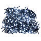 Chain lights, 800 LEDS bright cold white electric powered s3