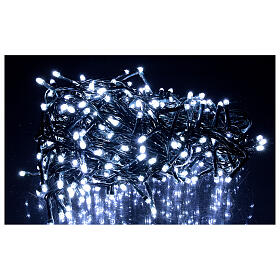 Guirlande 360 LED blanc froid