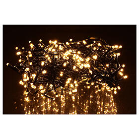 Świąteczne lampki, łańcuch 360 ciepłych białych LED, z 8 programowalnymi trybami świecenia