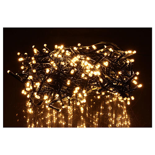 Świąteczne lampki, łańcuch 360 ciepłych białych LED, z 8 programowalnymi trybami świecenia 1