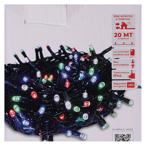 Chain lights 500 LEDs multi-colour with remote control 4