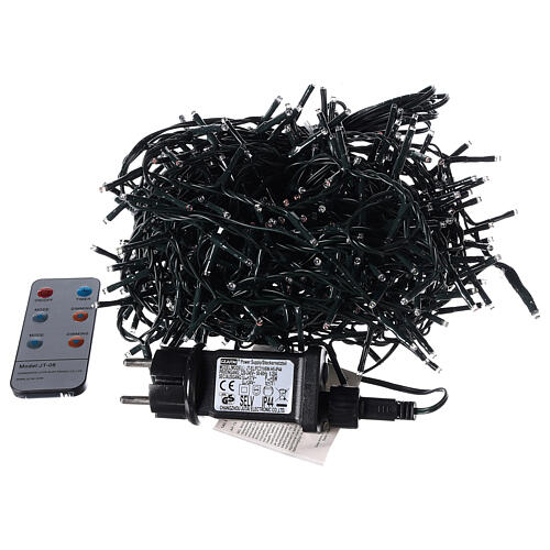 Chain lights 500 LEDs multi-colour with remote control 5