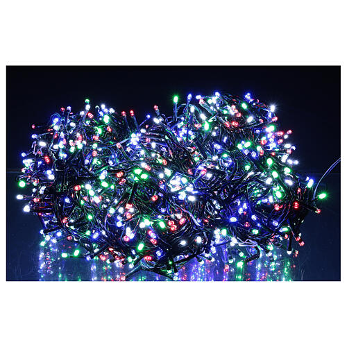 Guirlande de Noël 1500 LED multicolores jeux de lumières programmables courant 220V 1