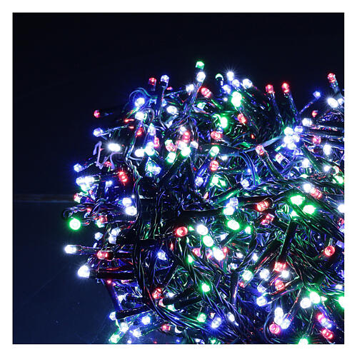 Guirlande de Noël 1500 LED multicolores jeux de lumières programmables courant 220V 2