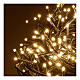 Guirlande de Noël 500 LED blanc chaud extérieur 220V s2