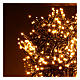 Guirlande de Noël 1200 LED blanc chaud ambré extérieur 220V s3