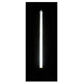 LED Double-sided tube with snow effect cold white 50 cm