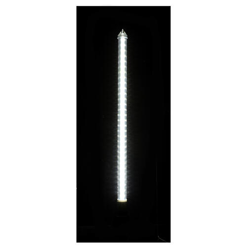 LED Double-sided tube with snow effect cold white 50 cm 1