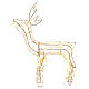 Lighted reindeer 62 cm, warm white electric powered indoor 220V s6