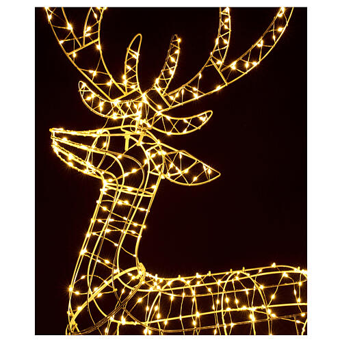 Reno luminoso 105 cm blanco cálido corriente interior 220V 3