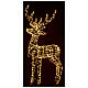 Illuminated reindeer 105 cm, warm white electric operated 220V s1