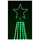 Lichterkette als Weihnachtsbaum mit verschiedenen Farben 220V, 180 cm s4