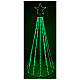 Árvore de Natal fios luminosos multicolor 180 cm corrente bateria 220V s3