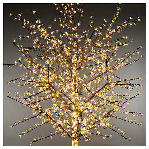 LED Cherry blossom tree 300 cm warm white electric powered 2