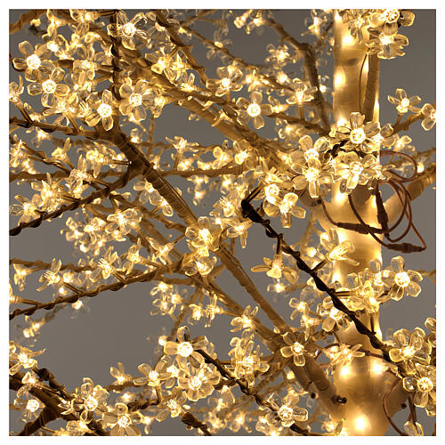 LED Cherry blossom tree 300 cm warm white electric powered 4