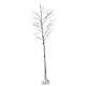Lighted tree stylised, 328 warm white LEDs electric s4