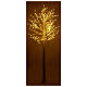 Lighted tree stylized, 328 warm white LEDs electric s1