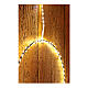 Okrąg podświetlany Boże Narodzenie Krople LED biały ciepły, śr. 50 cm, do wnętrz, 220V s3